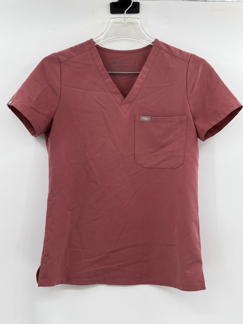 Figs Technical Collection Scrub Top Size XS Style# FW1000 PO# 2072 Mauve